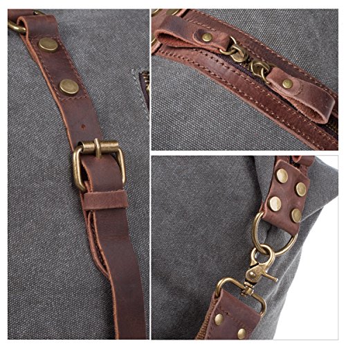 mens canvas overnight bolsa