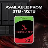 Seagate IronWolf Pro 12TB NAS HDD CMR 3.5 In SATA 6Gb/s 7200 RPM 256MB view 7