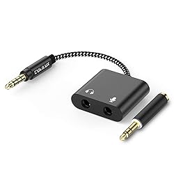 Cubilux 3.5mm Headphone Microphone Combiner, 3.5mm