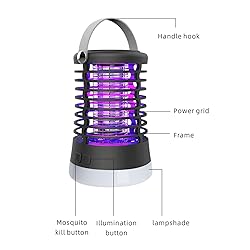 Bug Zapper Outdoor Bug Repellent Rechargeable