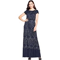 aidan mattox beaded halter dress Aidan Mattox Beaded Halter Mini Dress main image 1