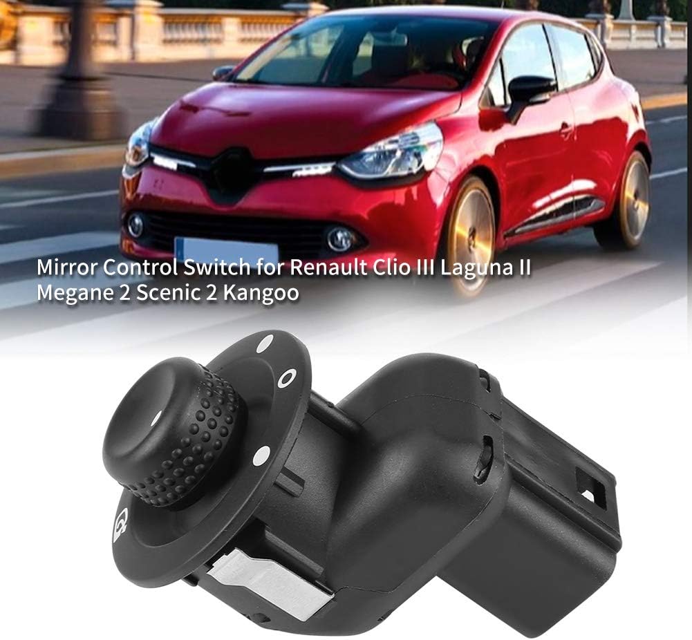 Interruttore Controllo Specchietto Retrovisore Per Renault Clio, Laguna, Scenic E Altri Modelli - Ricambio Universale