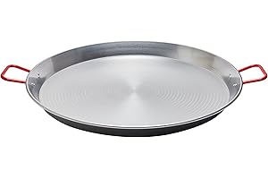 Garcima 32" Carbon Steel Paella Pan, 80cm