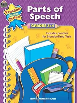 Parts of Speech Grades 3-4: Grades 3 & 4 (Language Arts)