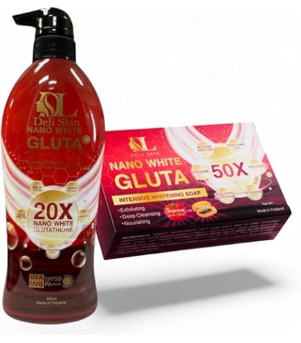 nano white glutathione Amazon.com : Deli Skin Nano White Gluta Body Lotion SPF50 PA+++ 500ml –  (RED) Radiance Boosting Body Moisturizer : Beauty & Personal Care
