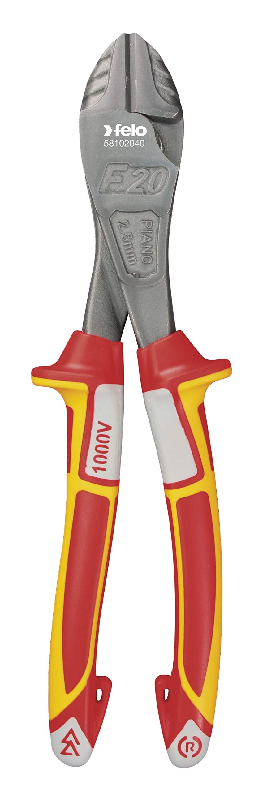 Felo Professional VDE Heavy Duty Nippers 581 020 40 Heavy Duty Side Cutters