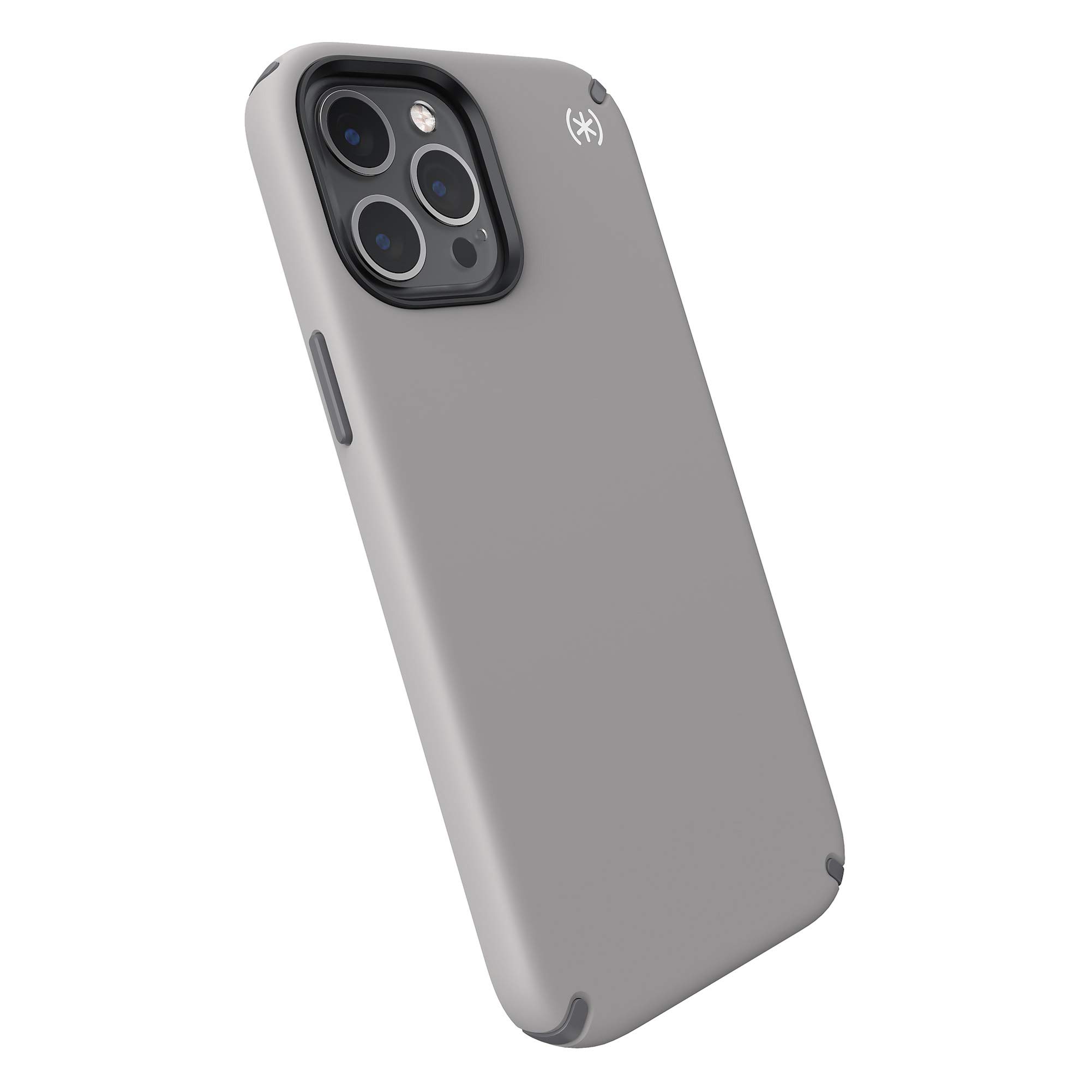 Speck Products Presidio2 PRO iPhone 12 Pro Max Case, Cathedral Grey/Graphite Grey/White