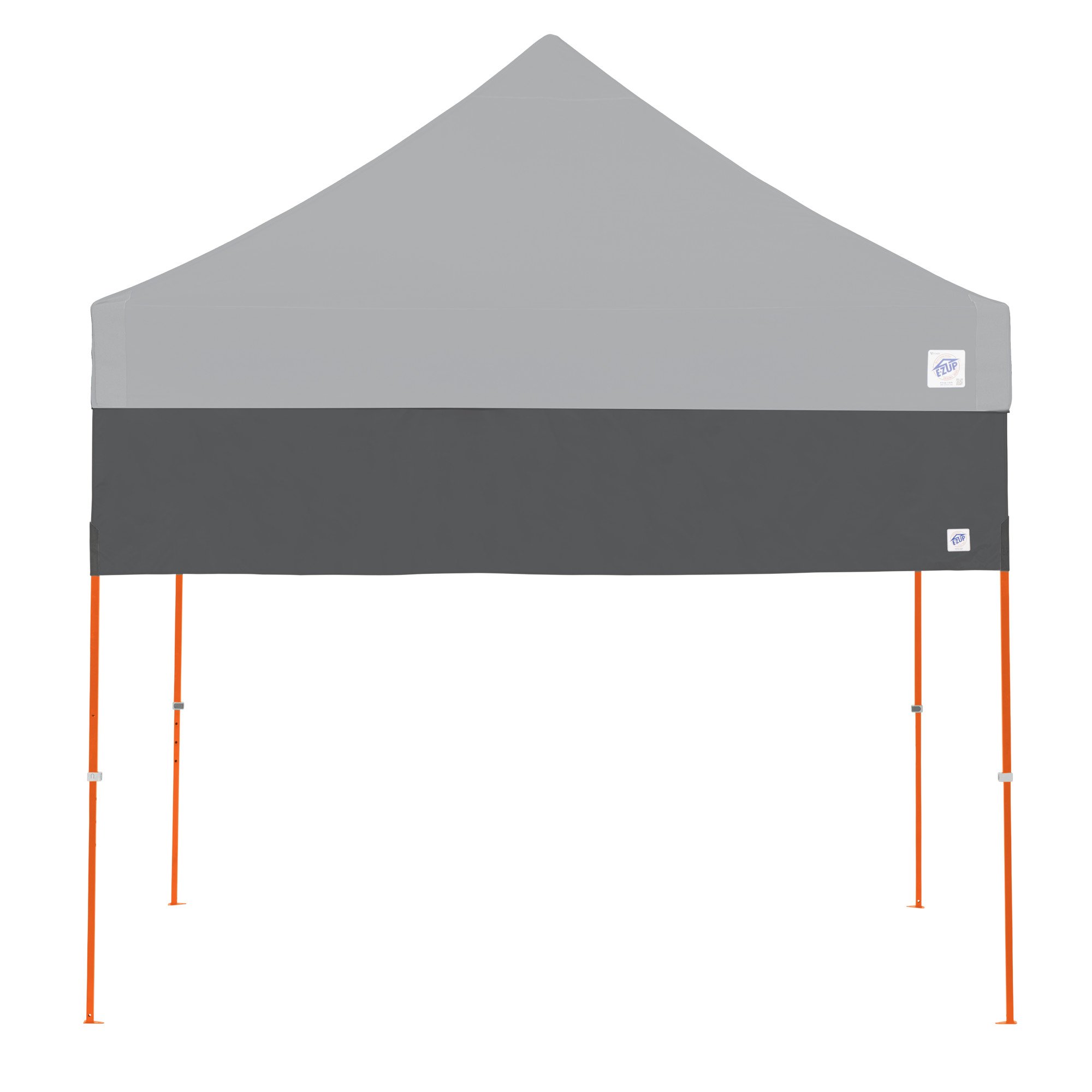 E-Z UP Recreational Half Wall – Steel Grey - Fits Straight Leg 10' Instant Shelters
