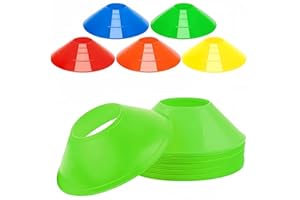 Wzenclave Sports Training Cones, Mini Football Cones, Agility Sports Cones, Football Basketball Running Training Sports Playi