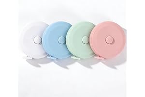 4 Pcs Body Measuring Tape, 150cm/60 Inch Dual Sided Soft Measuring Tape, Mini Measuring Tape for Sewing, Crafts, Body Measure