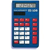 Texas Instruments TI-108 Elementary Calculator