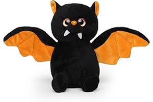 Bearington Collection Echo Halloween Plush, 7.5 Inch Bat Stuffed Animal