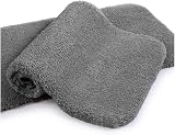 Thickened Non Slip Bath Mat 2 Pack 40x60cm Dark Gray