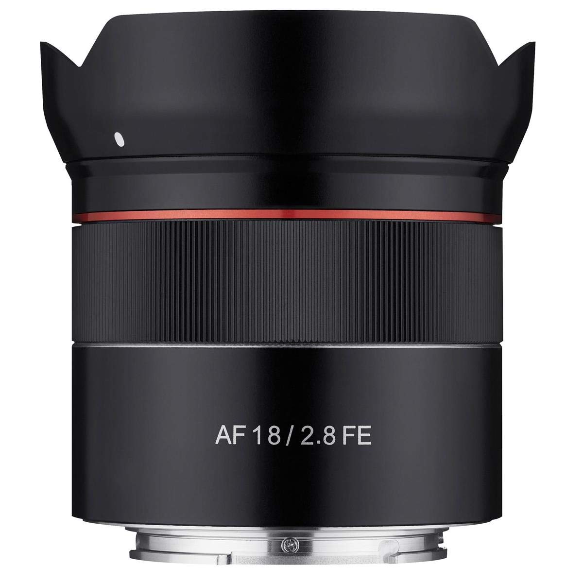 ROKINON AF 18 mm F2.8 Lente de fotograma completo con enfoque automático gran angular para montura Sony E, negro