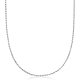 Ross-Simons 2mm Sterling Silver Rope-Chain Necklace