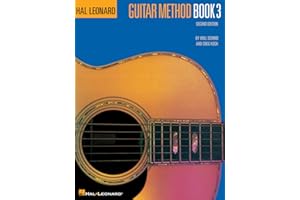 Hal Leonard Guitar Method Book 3 for Advancing Players | Learn Barre Chords, Drop D Tuning, Chromatic and Pentatonic Scales |