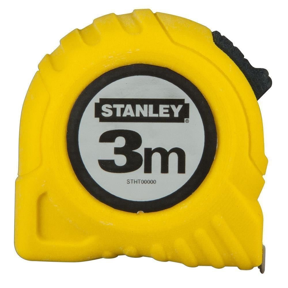 Stanley 1-30-487 Tape Measure, Yellow/Black, 3 m/12.7 mm