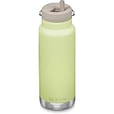 Klean Kanteen 32oz TKWide Insulated Water Bottle with Twist Cap - Shadow Lime