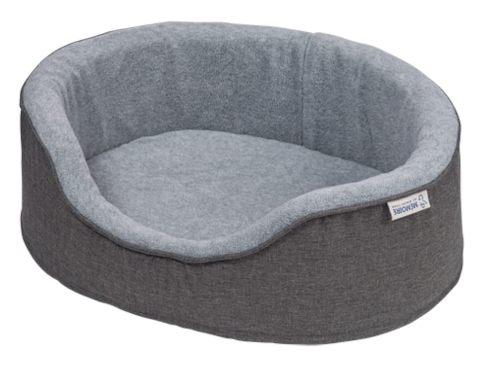 Gor Pets Memoire Memory Foam Bed 87 cm (34 Inch) Grey