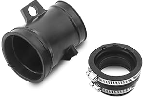 NEIVILU Air Intake Joint Boot Carb Intake Manifold Boot For Yamaha Grizzly 660 YFM660 2002-2008 YFM660FA YFM660FG YFM660FGH YFM660FAH YFM660FH 5KM-14453-00-00 5KM-13596-00-00