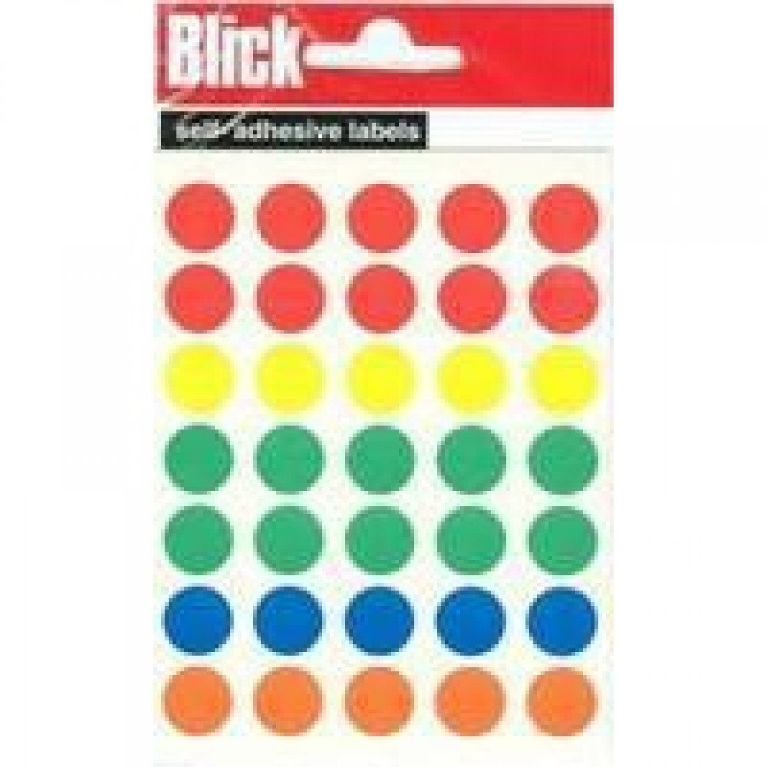 Blick RS00495 13mm Label Bag - Assorted