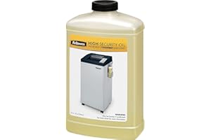 Fellowes Powershred High Security Performance Oil, 32 Ounce (3505801), Black