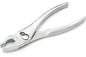 Crescent Tools Cee Tee Co. Curved Jaw Slip Joint Pliers - Boxed - Home Repair & Electrician - Grip Pliers & Cable Cutter - 6-1/2" - H26N