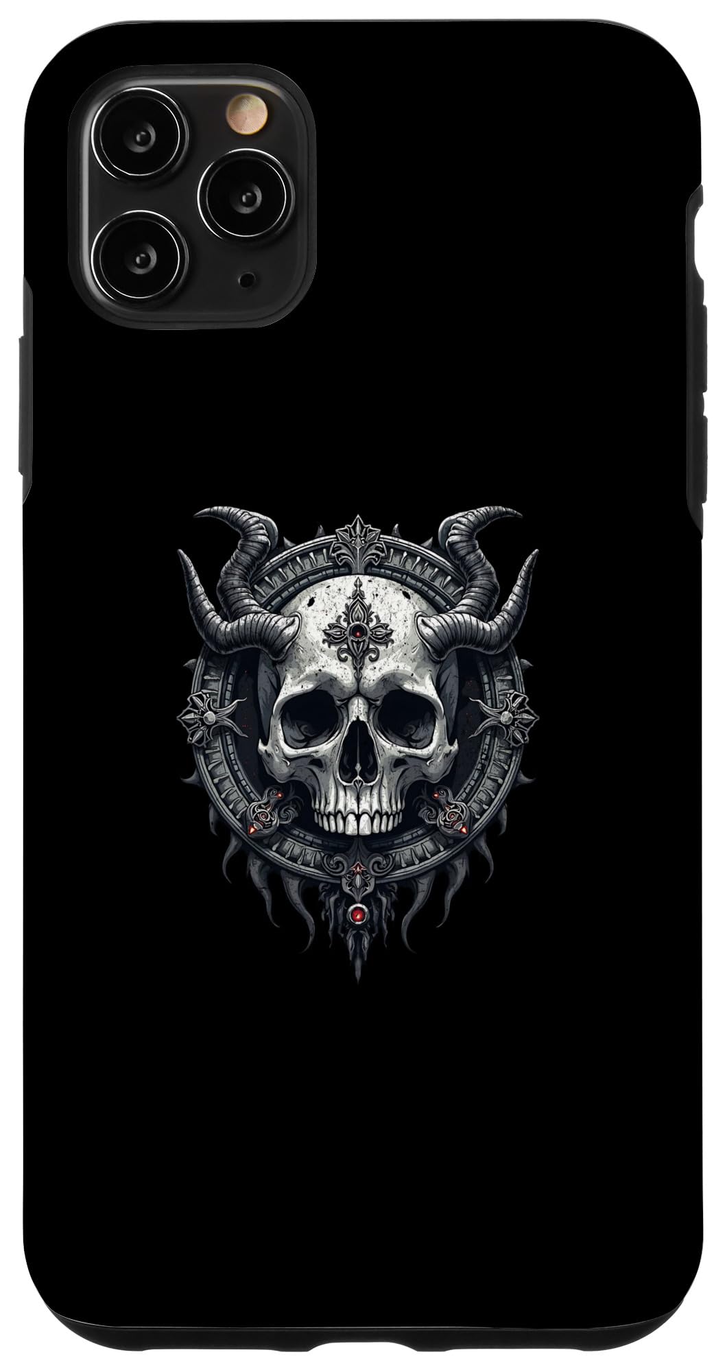 iPhone 11 Pro Max Devil Skull Goth Death Satanic Occult Satan Unholy Horror Case