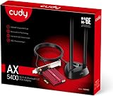 Cudy AX3000 WiFi 6 PCIe Adapter Bluetooth 5.0 Card 2402+574Mbps WPA3 Win 10 view 8