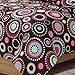 Loft Style Gypsy Hippie Chic Girls Comforter Set With 250Tc Sheets, Pink, Twin