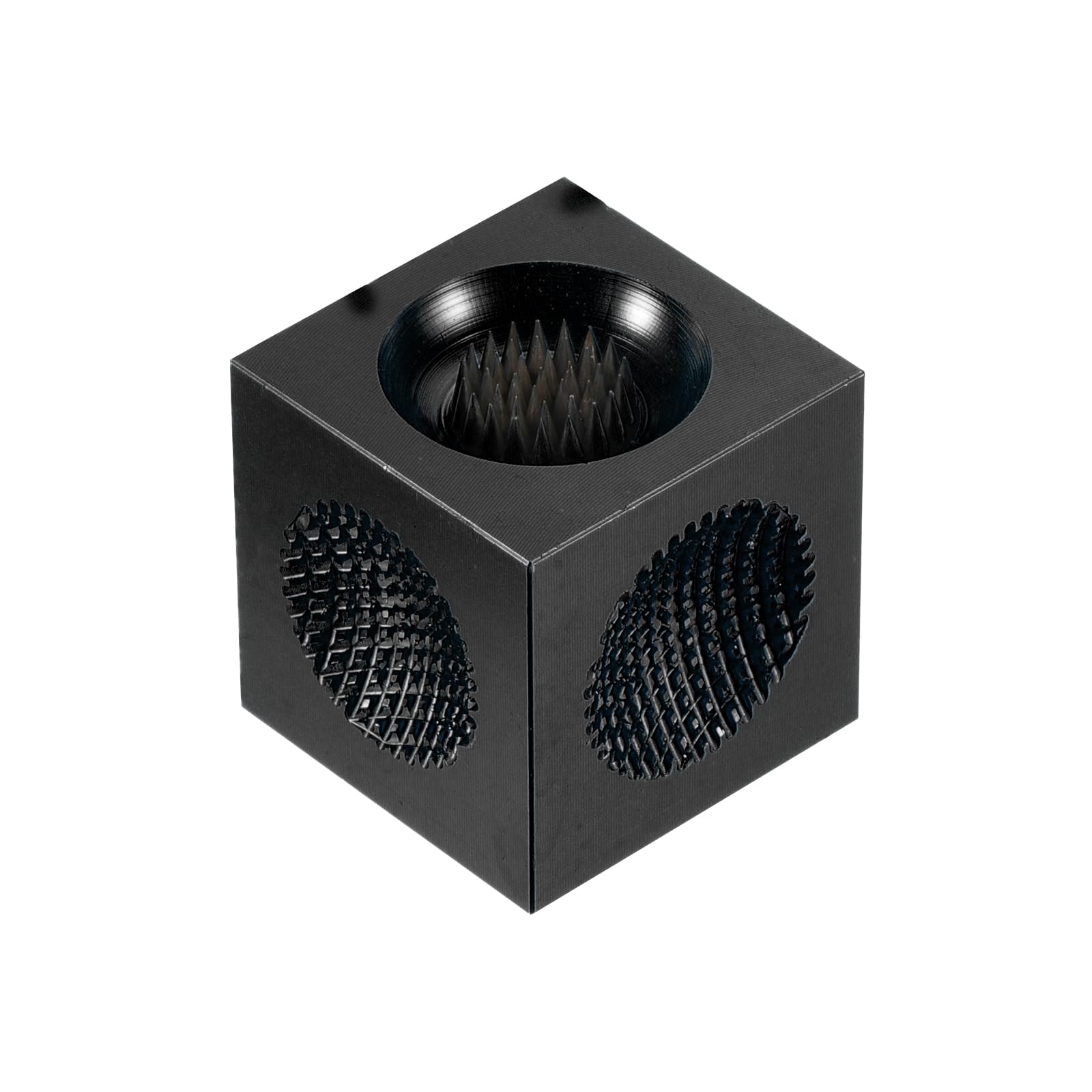 M METERXITY Snooker Pool Cue Tip Shaper - 3-in-1 Snooker Billiard Pool Cue Stick Tip Tool, Repair Accessories Tools, Apply for Snooker Men Women (2.5cm, Black)