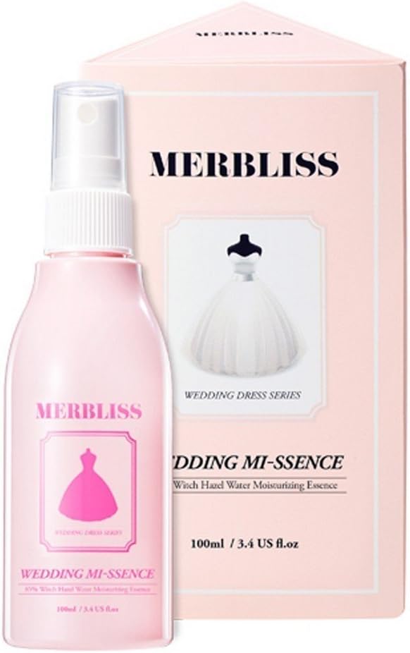 Merbliss Wedding Witch-Hazel Ease Redness No Water Mi-Scence 8 ounces (100 ml)