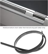 SG Store HP ENVY X360 15-DR 15-DS Rubber Feet Strip Non-Slip 315x6x2mm view 2