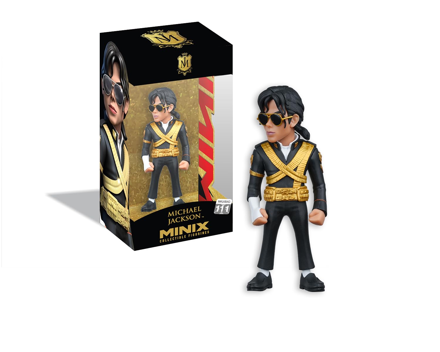 MINIX Michael Jackson – Michael Jackson 10K – Collectible Music Icon Figure for Fans