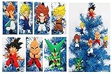 Dragon Ball Z Holiday Christmas Ornament Set - Unique Shatterproof Plastic Design by Holiday Ornaments