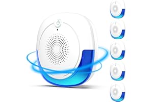 DOS VECES 2024 Upgraded Ultrasonic Pest Repeller 6 Packs, Indoor Mosquito Repellent for Roach Rodent, Mouse, Bugs, Mice, Spider, Electronic Plug in Pest Control for House, Garage, Warehouse, Hotel
