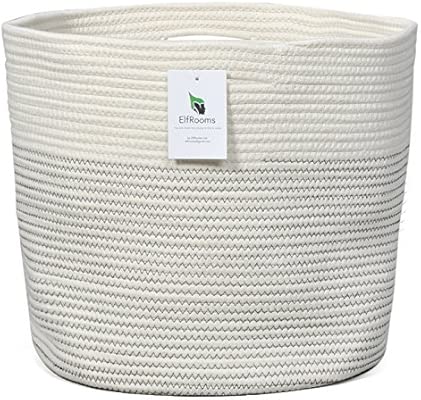 Elfrooms Extra Large Storage Basket Great For Laundry Baby