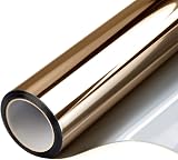 FILMGOO One Way Window Film Daytime Privacy 60x400CM Silver