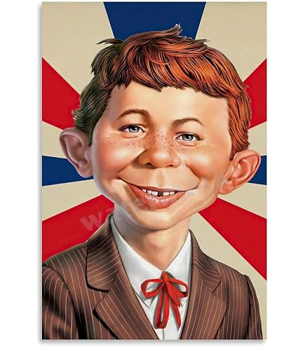 Amazon.com: What, Me Worry Vintage Alfred E. Neuman Poster Art