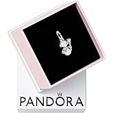 PANDORA Moments Opalescent Snowman Dangle Charm - Sterling Silver Charm with Man-Made Opal - Jewelry for Women - Includes Gift Box