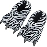 JUTONGCHANG Animal Paw Slippers Plush Warm Home Slippers Bear Slippers for Adults Stuffed Furry Animal Monster Claw Paw