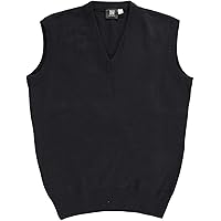 Akwa Men's V-Neck Golf Vest Lightweight Waterproof Pullover