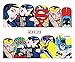 Full Set of 10 Superman Batman Wonder Woman Bat Girl Nail Wrap Decals Sticker Salon Quality Nail Art - 1 Sheet - Punk Gothic Rockabilly