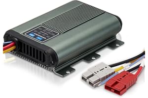 ATEM POWER 12V 30A DC to DC Battery Charger Reverse Charge Activate LiFePO4 Battery for Lead Acid, AGM, Gel, Calcium, Lion Ba