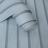 Holden Decor Wood Slat Wallpaper Soft Green 3D Effect Easy Apply Matte Finish view 8