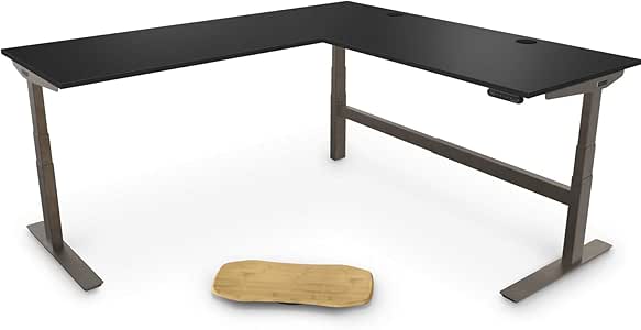 uplift desk v2 black greenguard laminate desktop standing desk