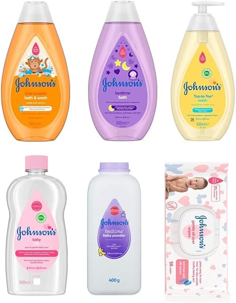 johnson's baby newborn starter kit