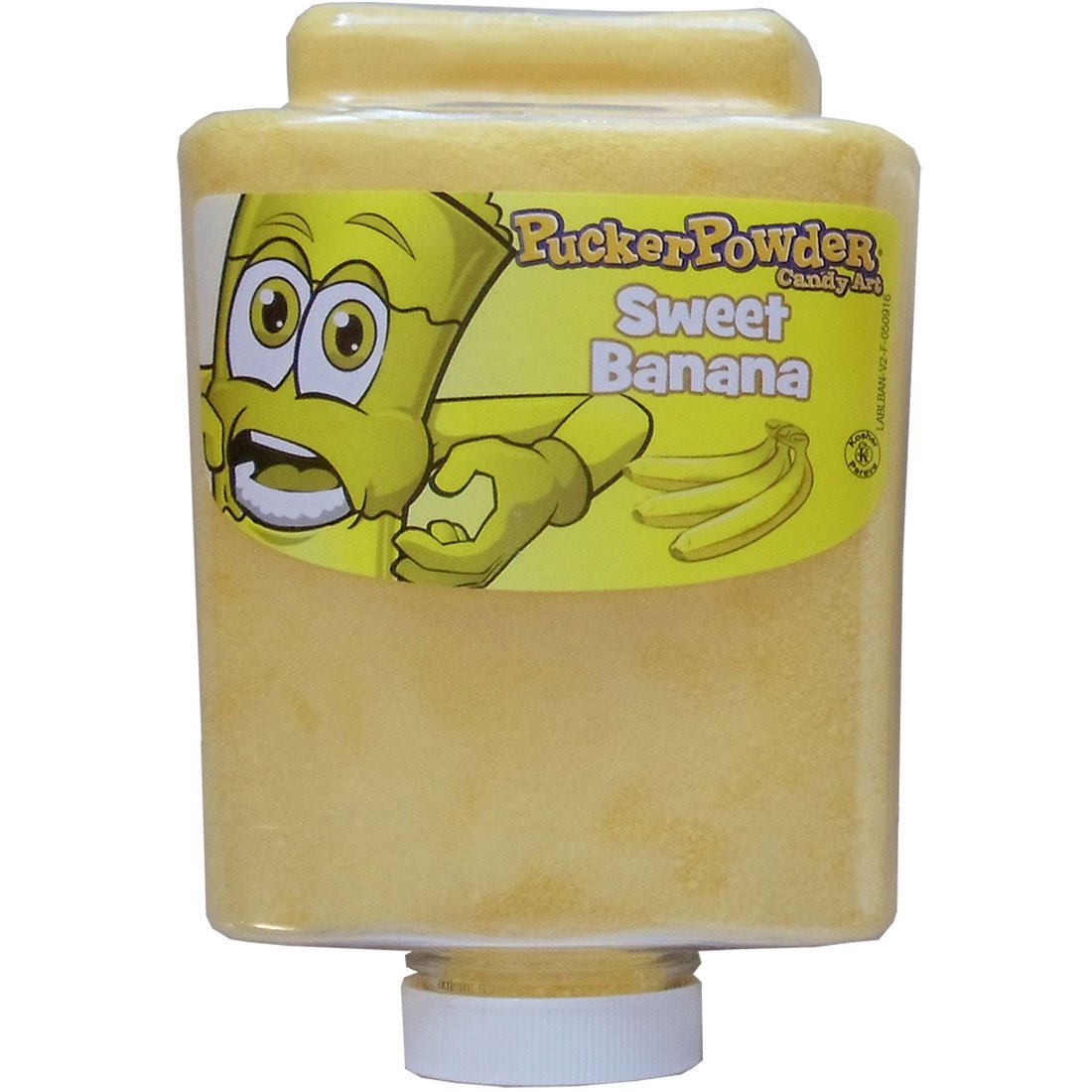 Sour White Apple Pucker Powder Candy Art 9.5 Oz Bottle