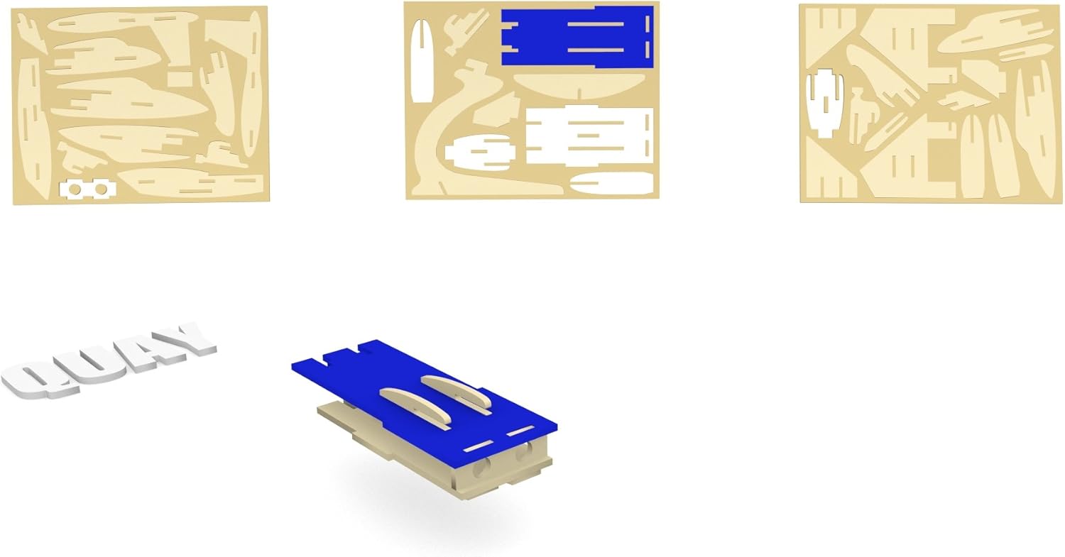 Quay F-15 Eagle Woodcraft Construction Kit FSC, Medium - Image 5