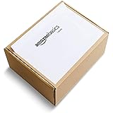 Amazon Basics Self-Adhesive Removable Laser Id Labels, White, 8.5 x 11 inches, 25-Pack